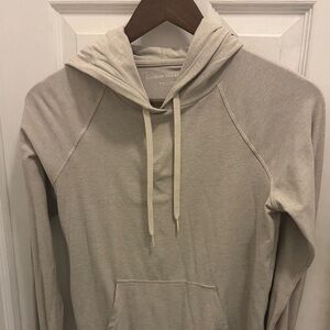 Outdoor Voices Women's Light Tan Hoodie with match joggers